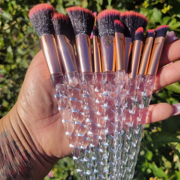 Unicorn Acrylic Spiral Eyeshadow Brushes Makeup Brushes Eyeshadow Brushes - Picture 5 of 7